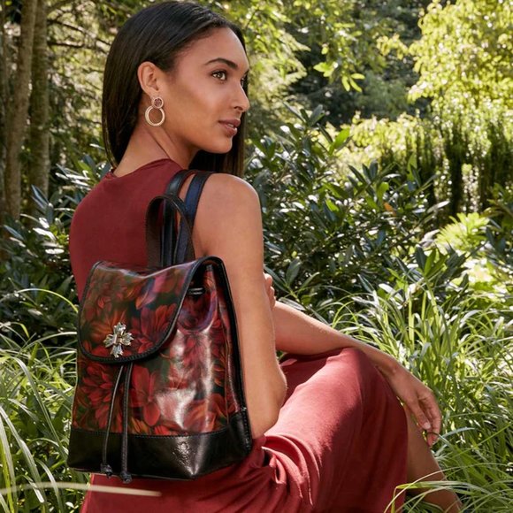 Patricia Nash Seluci Backpack-Leather Multi-Pocket---MANY COLORS!!